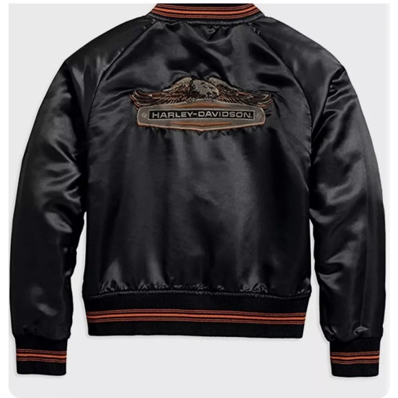 Harley Davidson bomber reversible jacket - Picture 1 of 6